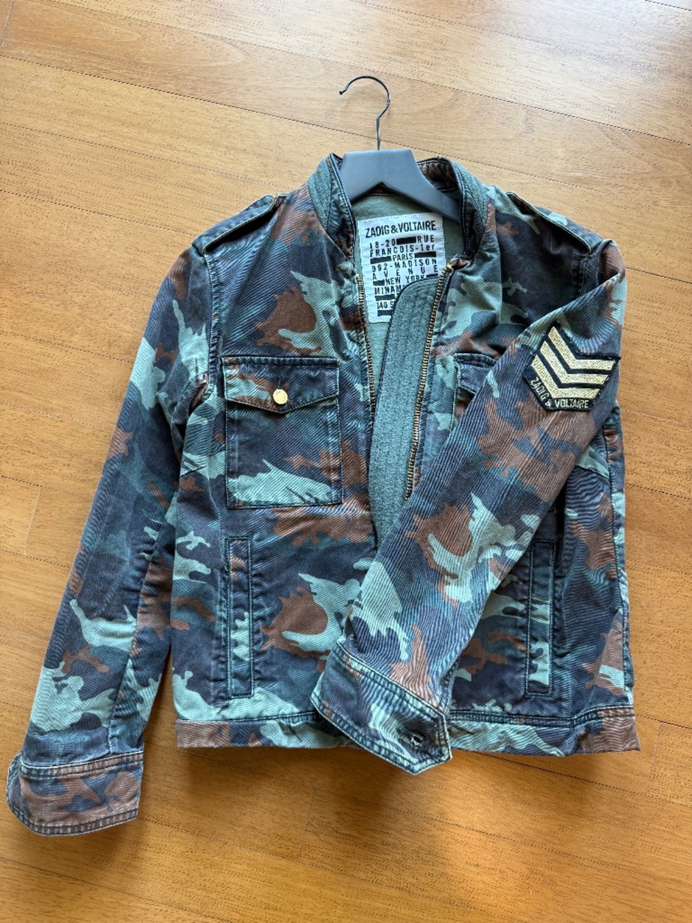 ZADIG & VOLTAIRE Kavy Camo Jacket